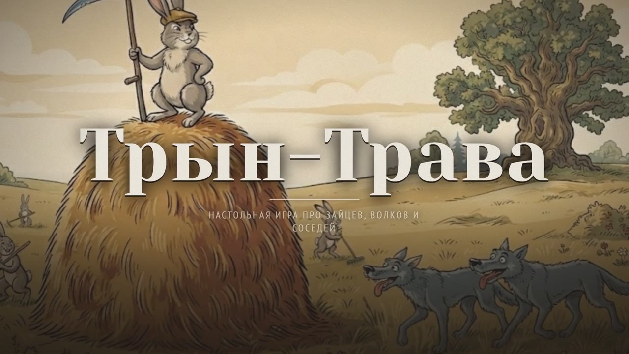 Трейлер настольной игры «Трын-Трава»